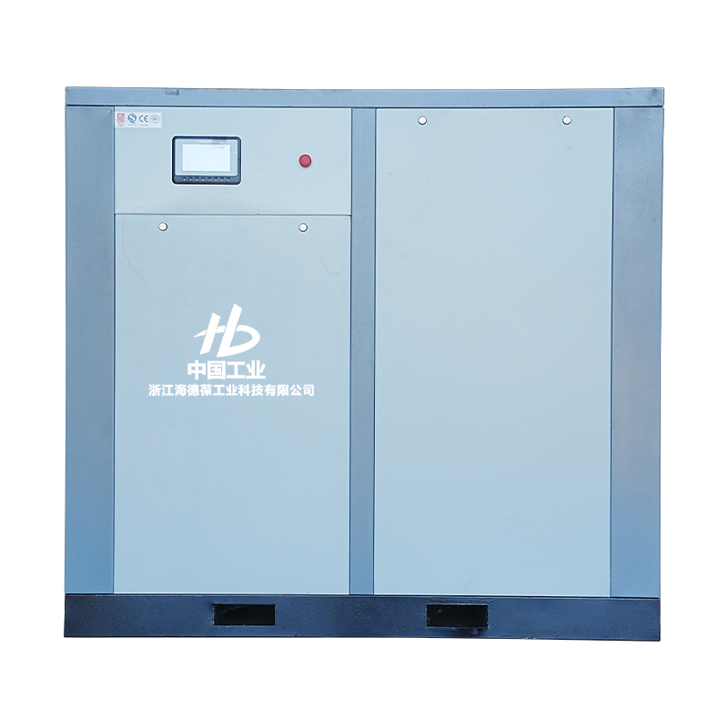 75HP mikroolejový dvojskrutkový jednostupňový kompresor