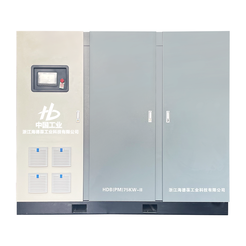 100HP Micro-olejový dvojskrutkový dvojstupňový kompresor